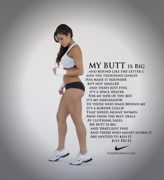 Nike Ad - My Butt is Big