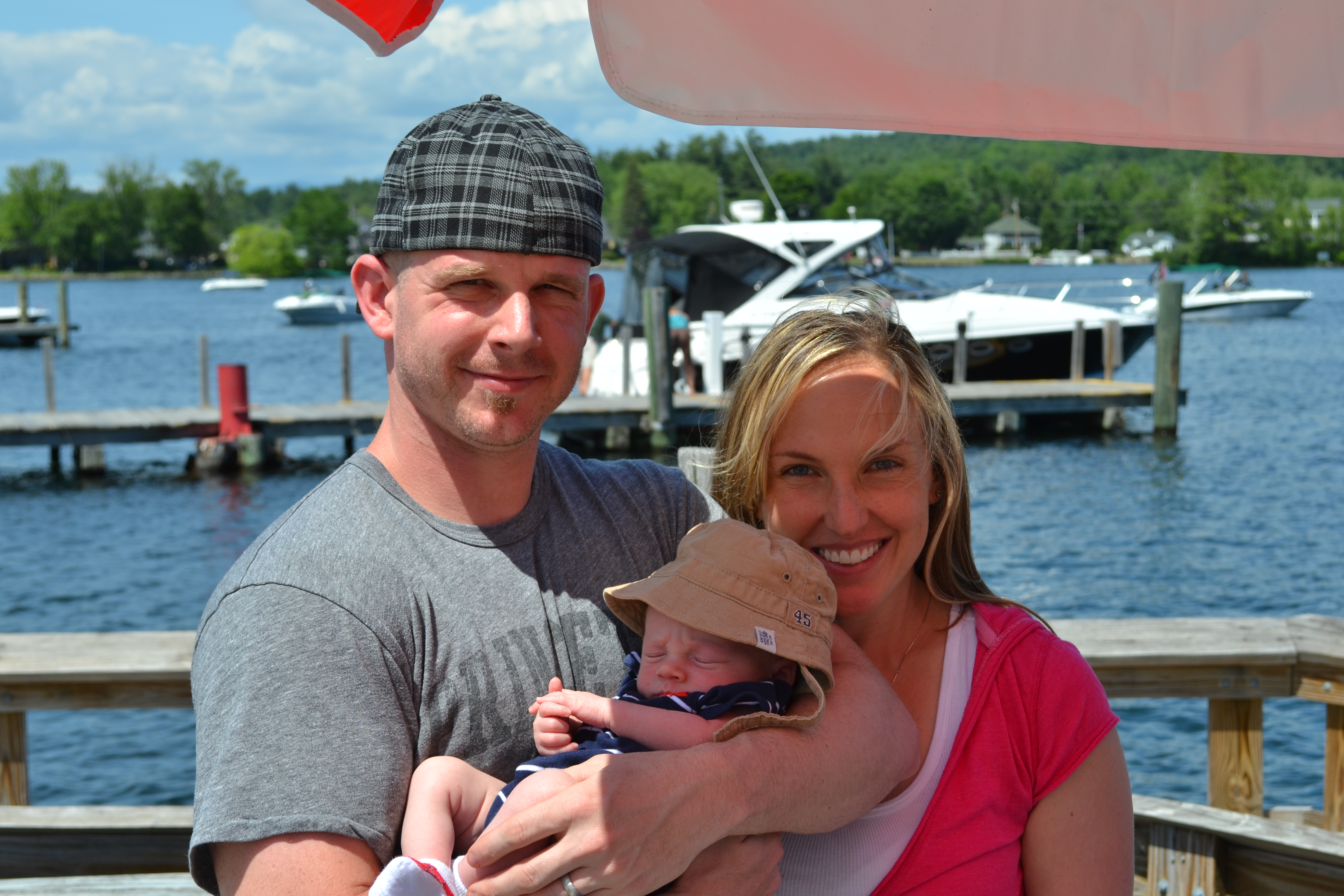 Family lunch in Meredith New Hampshire