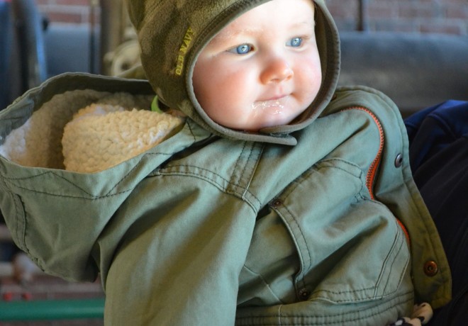Baby Boy Winter Jacket and Hat