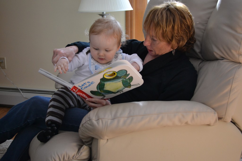 Reading Books with Grammy