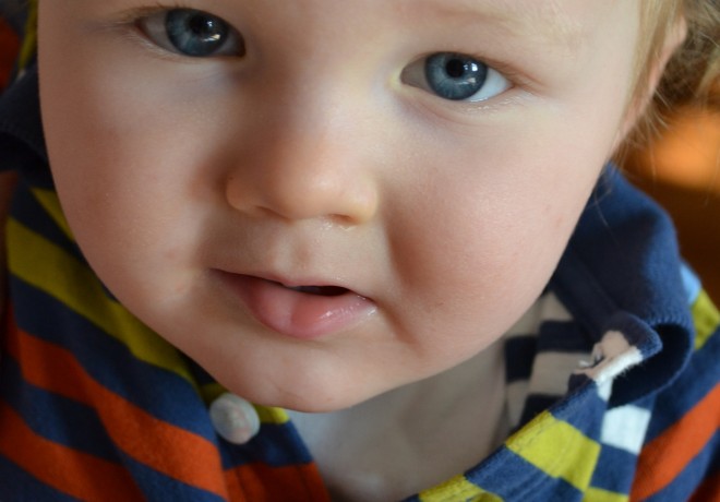 Close Up of Sweet Baby Face