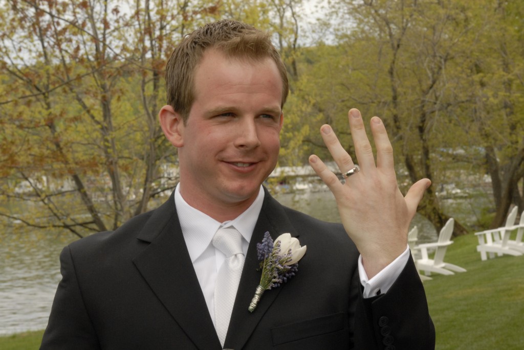 Groom After Wedding