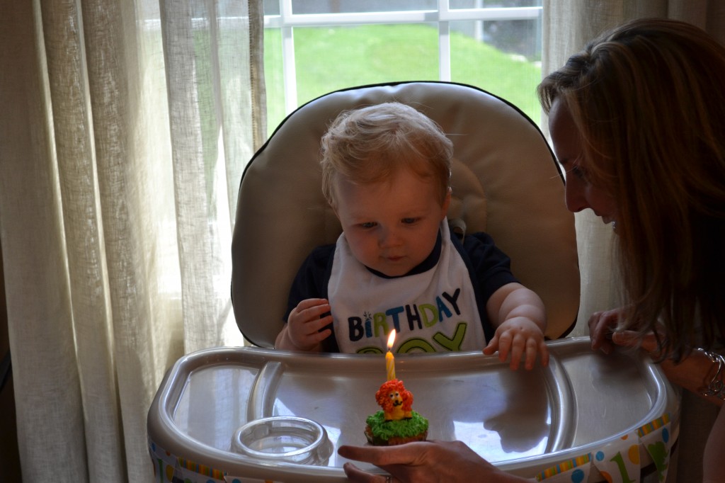 Singing Happy Birthday to Baby Boy