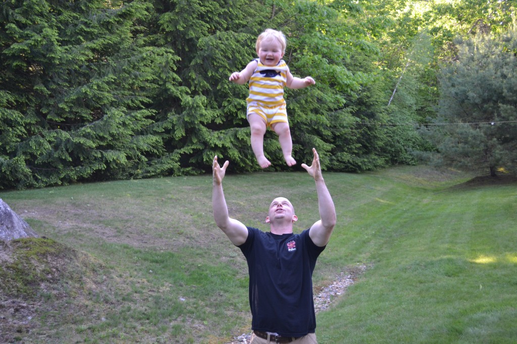 Throwing Baby Boy in Air