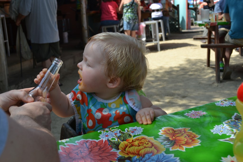 Baby with Beer