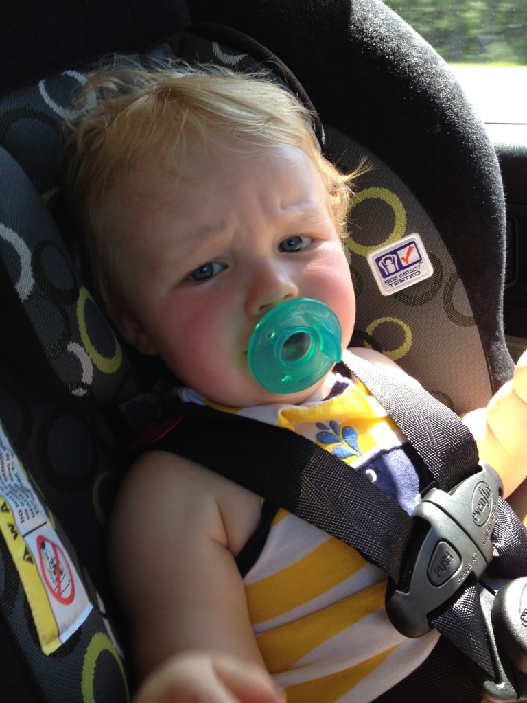 Traveling with a Fussy Baby in Car