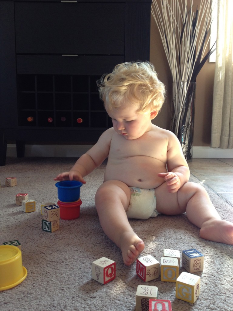 Stacking Cups for a One Year Old