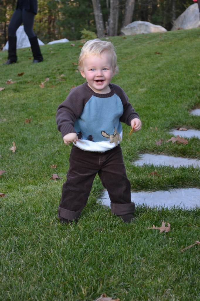 Crazy Toddler on Thanksgiving