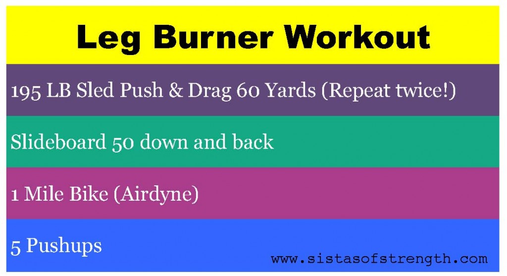Leg Burner Workout for Conditioning