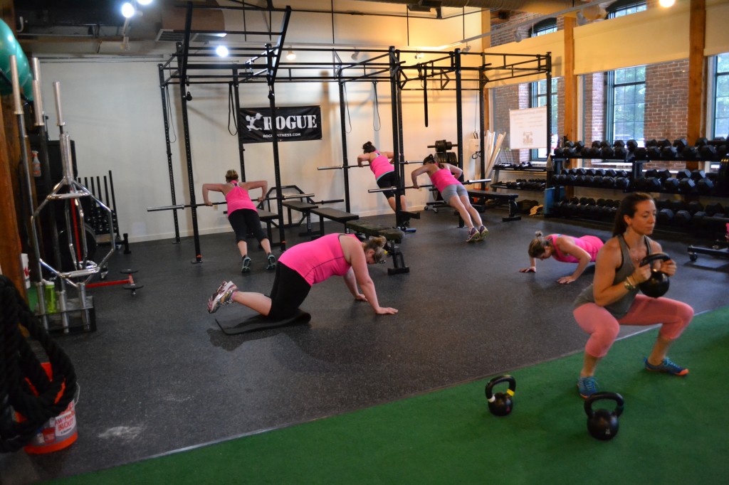 Under Armour Women Doing Pushups