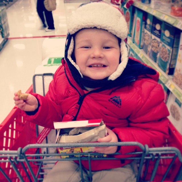 Shopping with Toddler