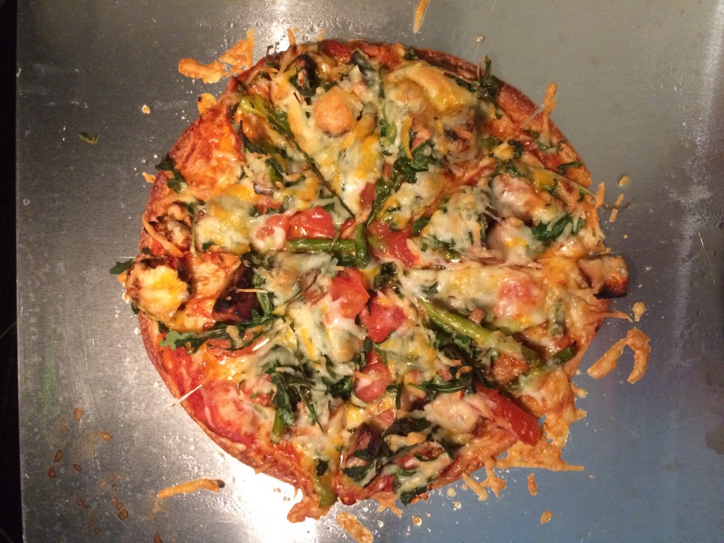 Gluten Free Tortilla Pizza