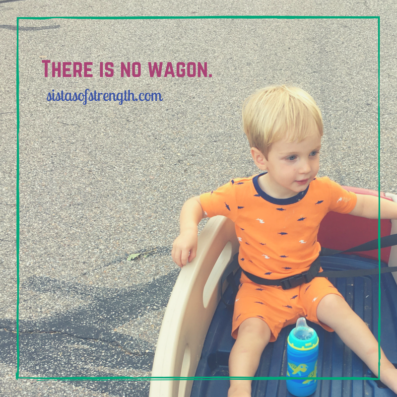 There is no wagon